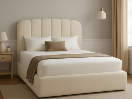 Hazel Haven Bed – Elegant UK-Made Bed with Optional Storage